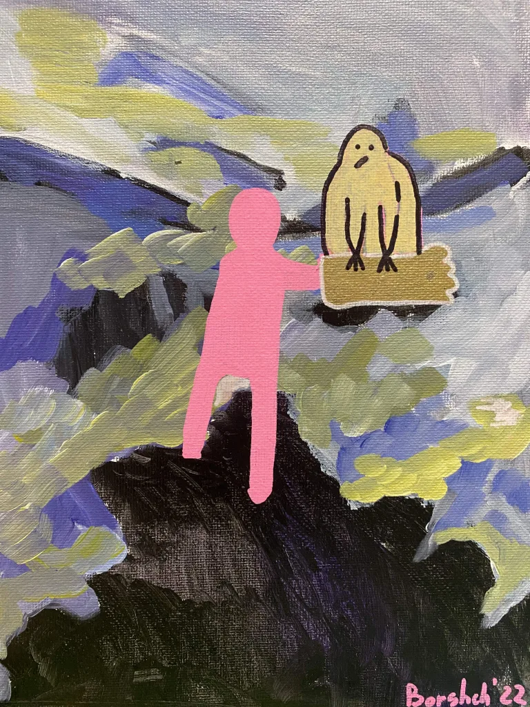 WhoMan Wanderer above the Sea of Fog